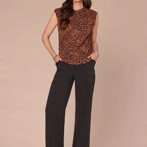 Democracy High Neck Sleeveless Sweater